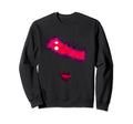 Nepal Flag Distressed Nepal Map Sweatshirt - Unique Graphic Unisex - T-Shirt, Sweatshirt, Hoodie