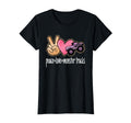 Peace Love Monster Trucks T-Shirt - Minimalist Print Unisex - T-Shirt, Sweatshirt, Hoodie