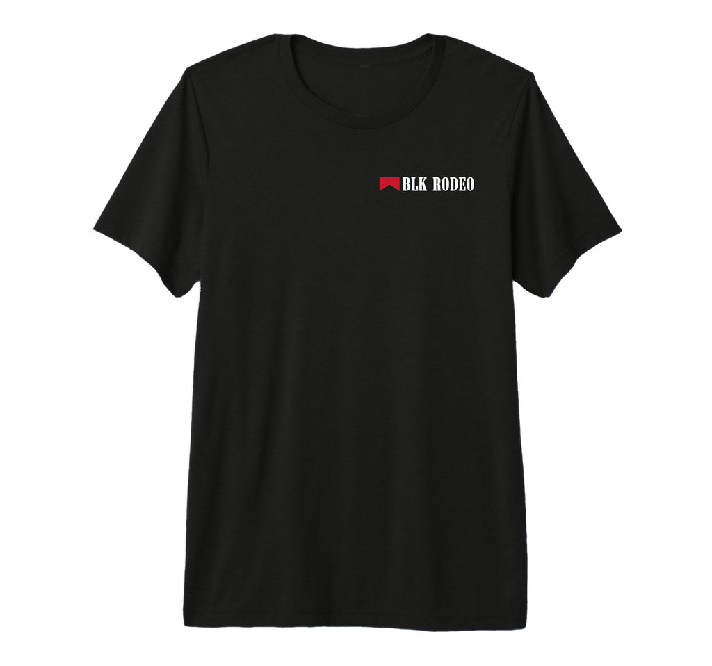 African American Cowboy Rodeo Tri Blend T-Shirt - Trendy Graphic Unisex - T-Shirt, Sweatshirt, Hoodie