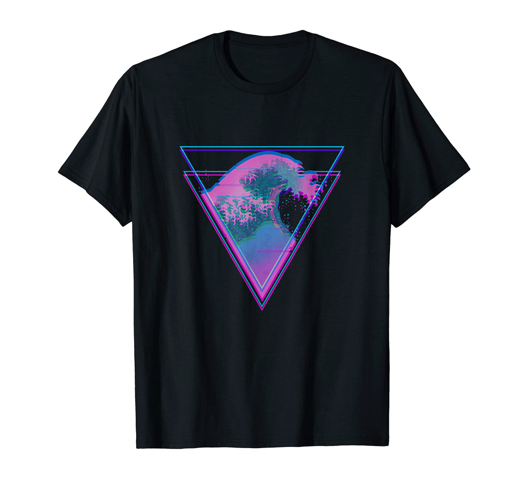 Kanagawa Great Wave Japan Aesthetic T-Shirt - Aesthetic Graphic Unisex - T-Shirt, Sweatshirt, Hoodie