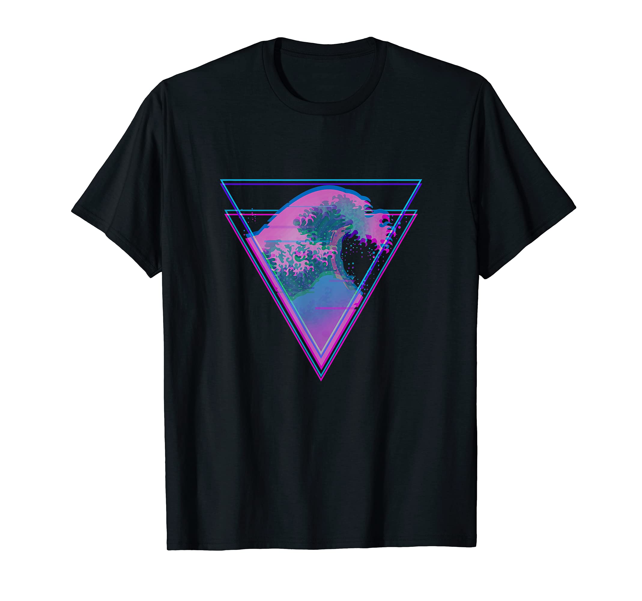 Kanagawa Great Wave Japan Aesthetic T-Shirt - Aesthetic Graphic Unisex - T-Shirt, Sweatshirt, Hoodie