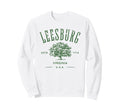 Leesburg Virginia Distressed Sweatshirt - Casual Everyday Wear Men Women - T-Shirt, Sweatshirt, Hoodie