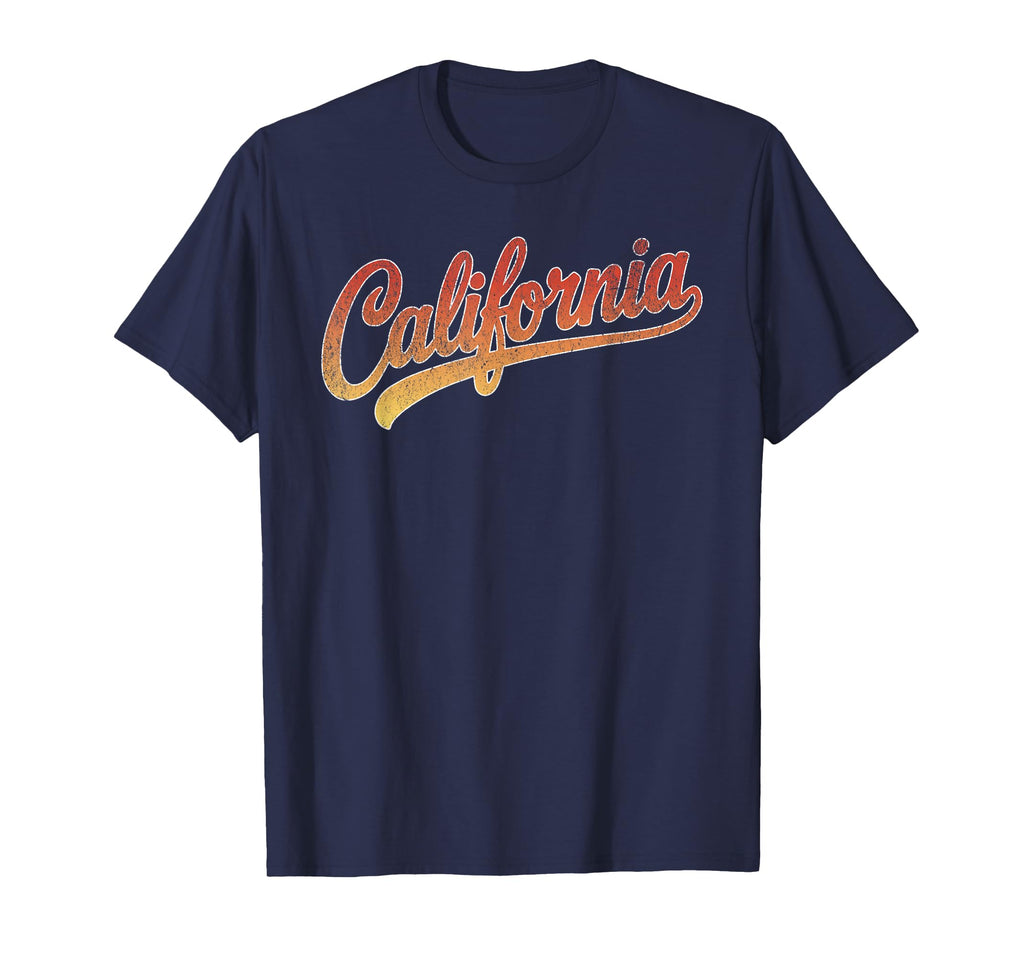 Throwback California Distressed T-Shirt - Novelty Apparel for Adults - T-Shirt, Sweatshirt, Hoodie