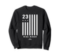 Mike Minor American Flag Sweatshirt - Custom Art Print for Adults - T-Shirt, Sweatshirt, Hoodie