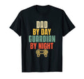 Gaming Dad Dad Day Guardian Night Gamer Dad T-Shirt - Unique Graphic Unisex - T-Shirt, Sweatshirt, Hoodie