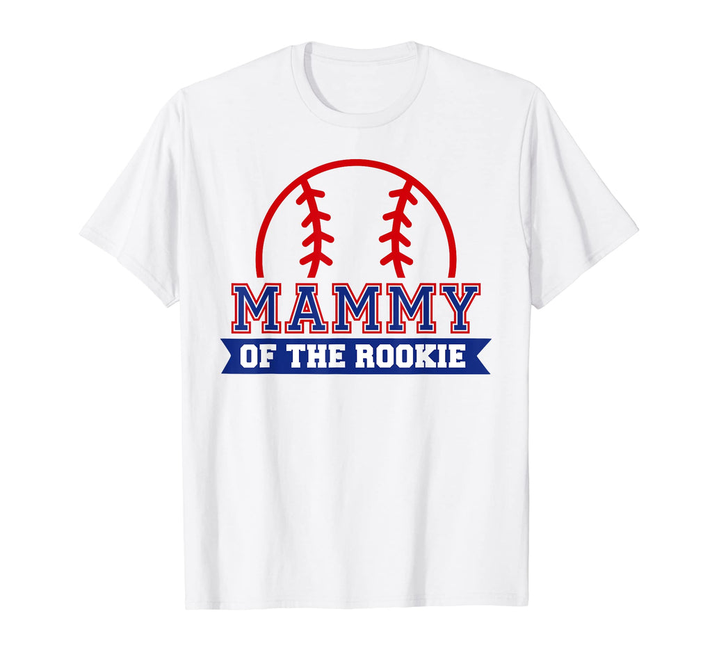 Mammy Rookie 1St Birthday Baseball T-Shirt - Aesthetic Graphic Unisex - T-Shirt, Sweatshirt, Hoodie