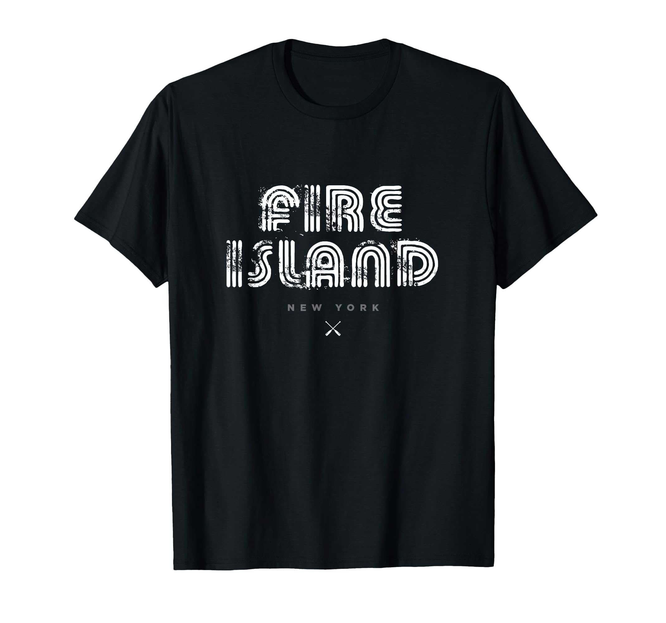 Fire Island Li Ny 70S 80S Type T-Shirt - Custom Art Print for Adults - T-Shirt, Sweatshirt, Hoodie