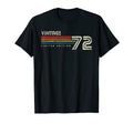 1972 Chest Stripe Birthday T-Shirt - Aesthetic Graphic Unisex - T-Shirt, Sweatshirt, Hoodie