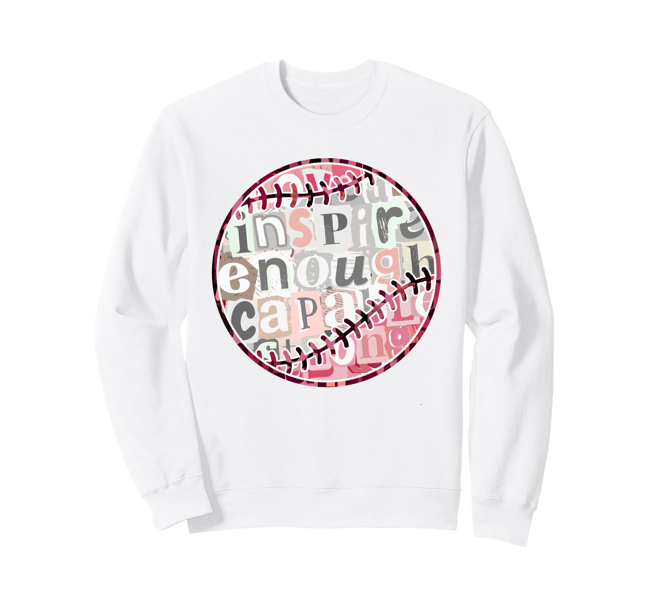 Baseball Mama Gameday Mothers Day Mom Sweatshirt - Minimalist Print Unisex - T-Shirt, Sweatshirt, Hoodie