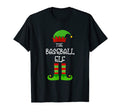 Baseball Elf Family Matching Pajama T-Shirt - Novelty Apparel Men Women - T-Shirt, Sweatshirt, Hoodie