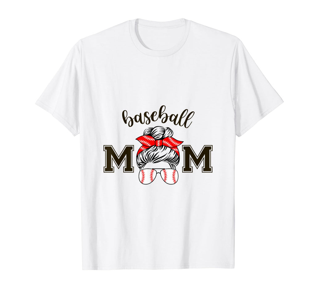 Baseball Mom Baseball Mom T-Shirt - Novelty Apparel for Adults - T-Shirt, Sweatshirt, Hoodie