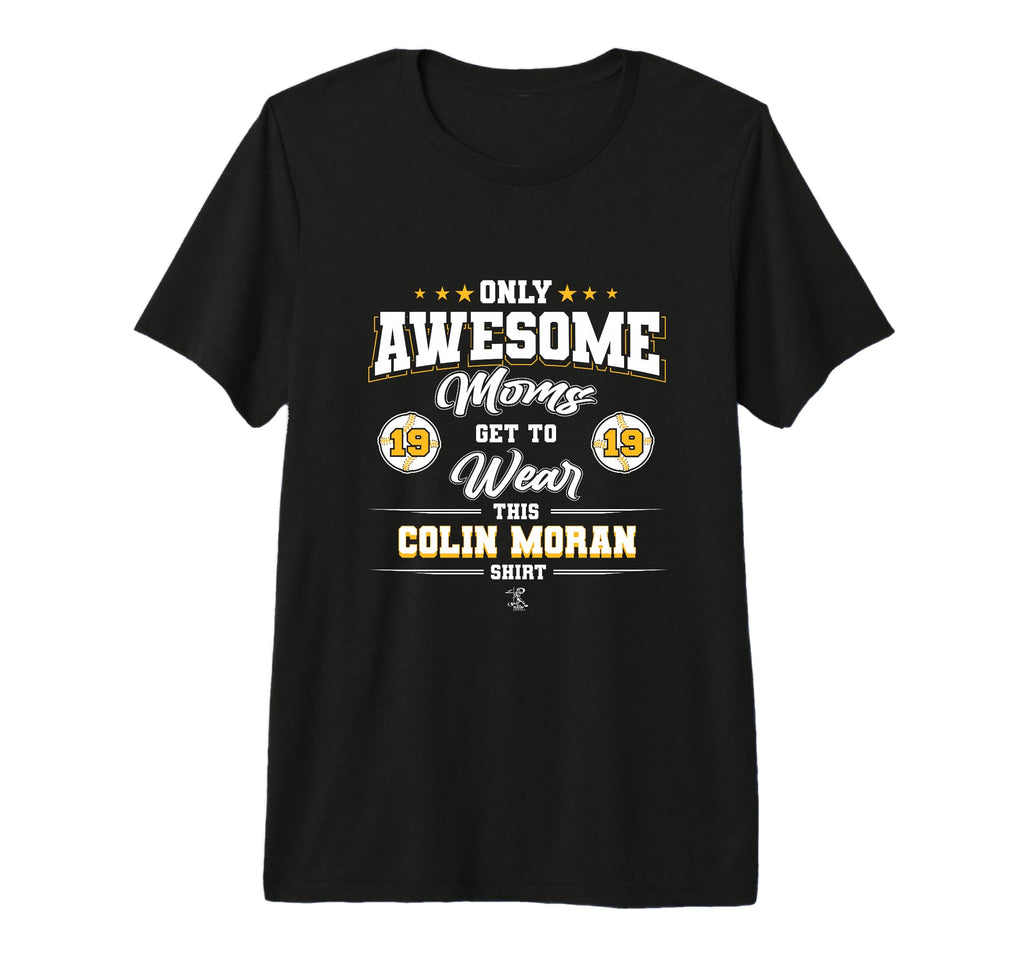 Colin Moran Awesome Moms Tri Blend T-Shirt - Trendy Graphic for Adults - T-Shirt, Sweatshirt, Hoodie