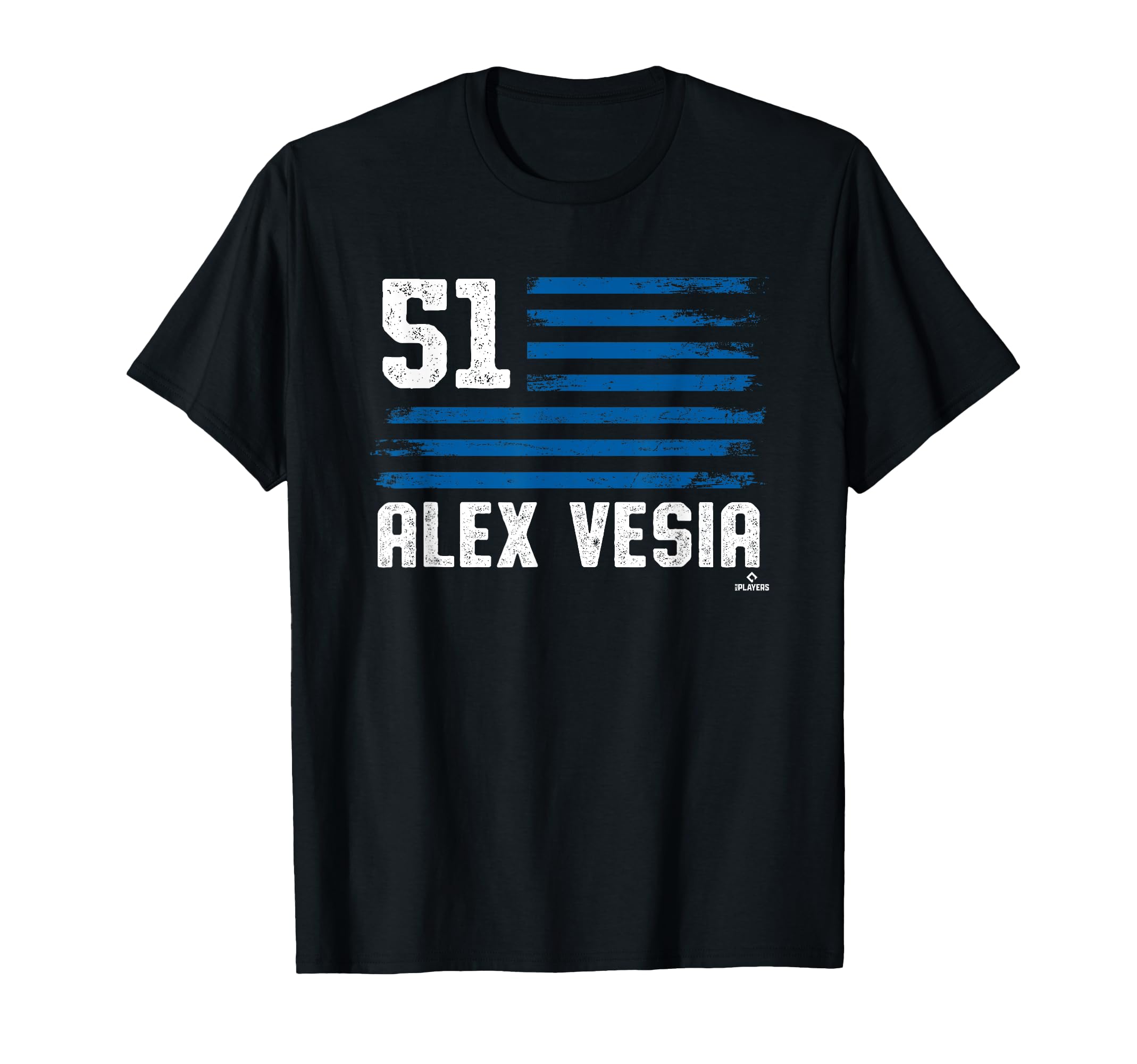 Flag Stripes Alex Vesia Los Angeles T-Shirt - Aesthetic Graphic Men Women - T-Shirt, Sweatshirt, Hoodie