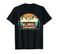 Camping Camper Van Sunset T-Shirt - Aesthetic Graphic Unisex - T-Shirt, Sweatshirt, Hoodie