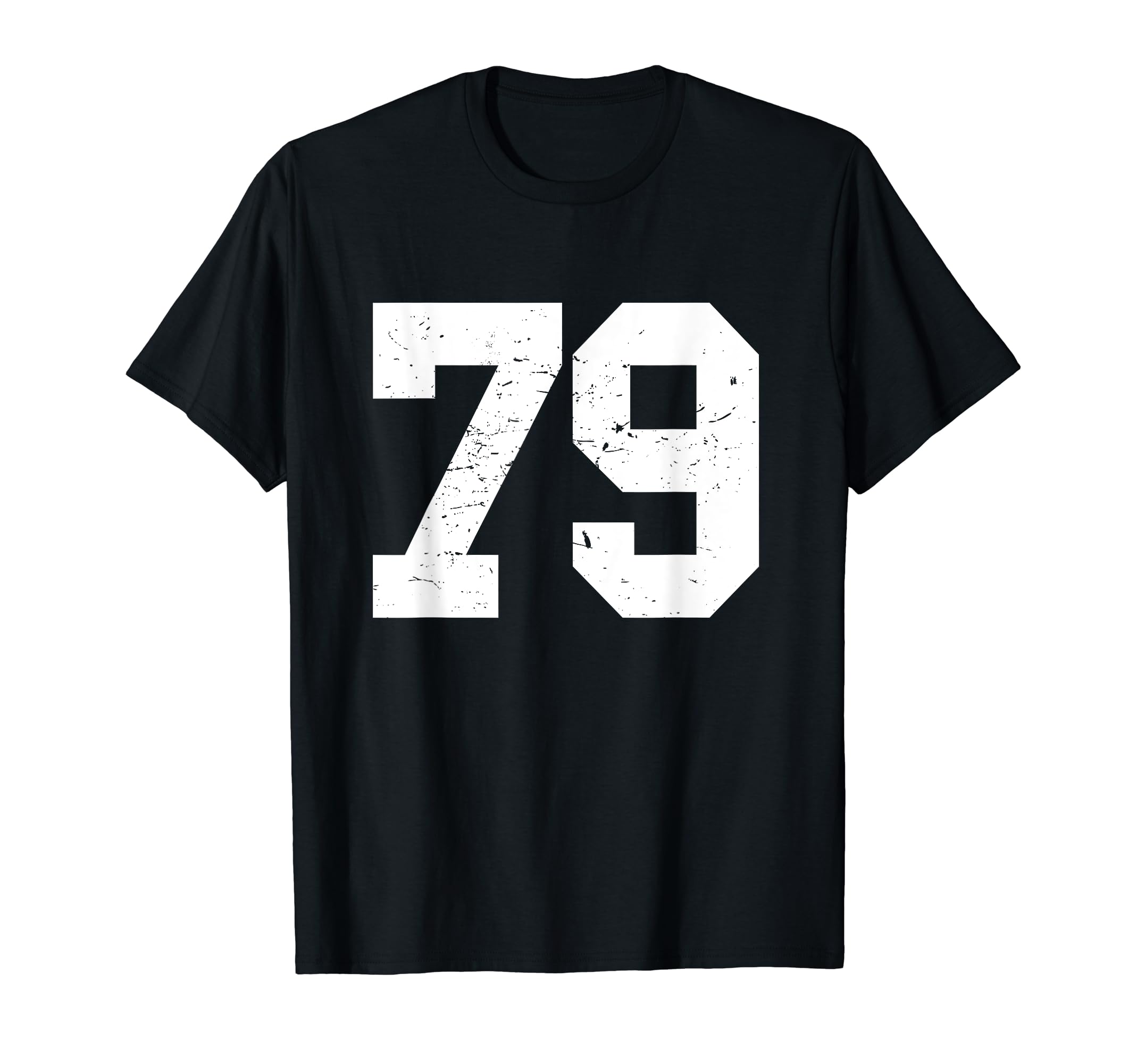 79 Sports Fan Player Number 79 Game T-Shirt - Casual Everyday Wear Unisex - T-Shirt, Sweatshirt, Hoodie