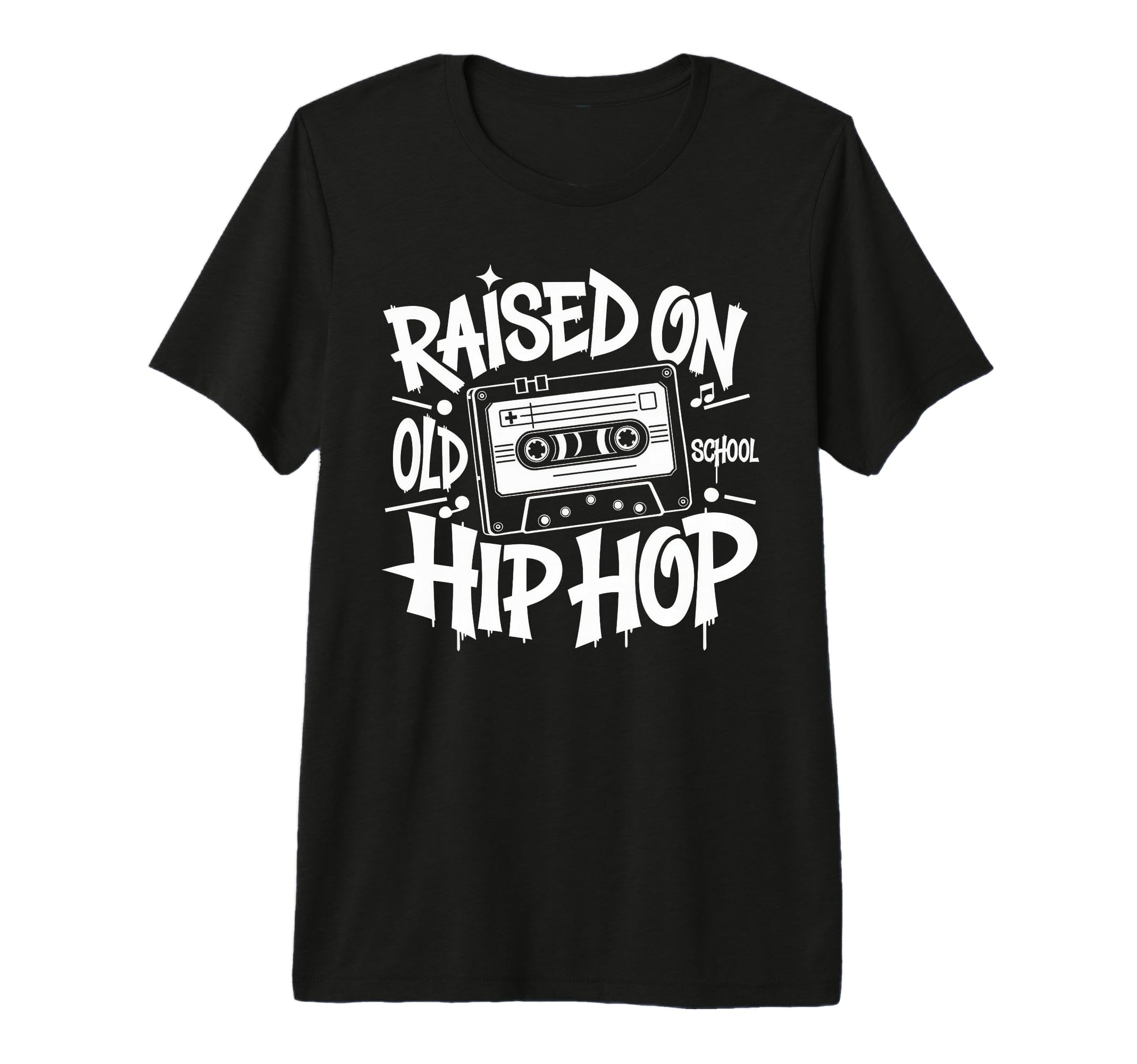 Raised Old School Graffiti Rap Hip T-Shirt - Streetwear Style Men Women - T-Shirt, Sweatshirt, Hoodie