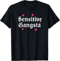 Sensitive Gangsta Humor Design - Adult & Kids T-Shirts, Sweatshirts & Hoodies apparel design preview 1