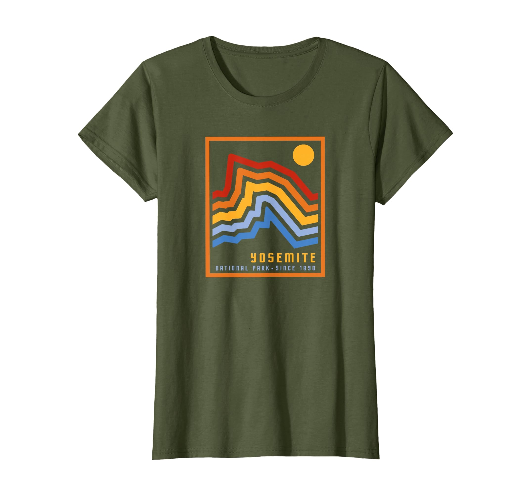 Yosemite National Park T-Shirt - Trendy Graphic Unisex - T-Shirt, Sweatshirt, Hoodie