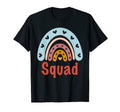 Squad Birthday Rainbow Boho Squad T-Shirt - Aesthetic Graphic for Adults - T-Shirt, Sweatshirt, Hoodie