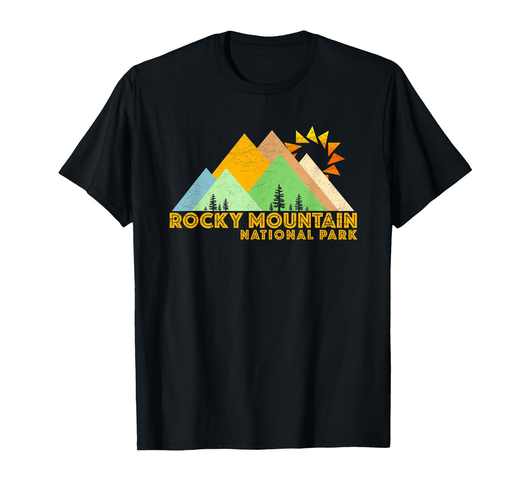 Rocky Mountain National Park T-Shirt - Unique Graphic Unisex - T-Shirt, Sweatshirt, Hoodie