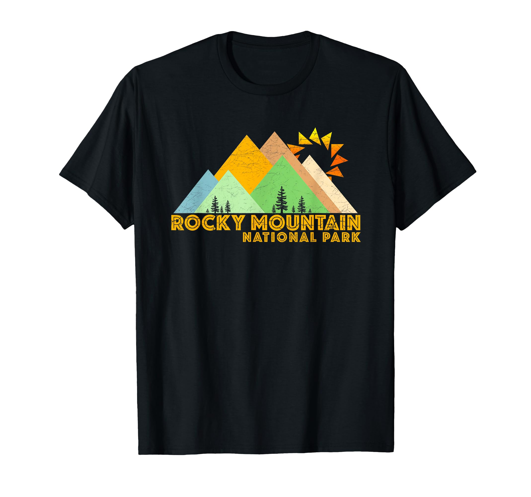 Rocky Mountain National Park T-Shirt - Unique Graphic Unisex - T-Shirt, Sweatshirt, Hoodie