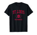St Louis Baseball Throwback T-Shirt - Unique Graphic Men Women - T-Shirt, Sweatshirt, Hoodie