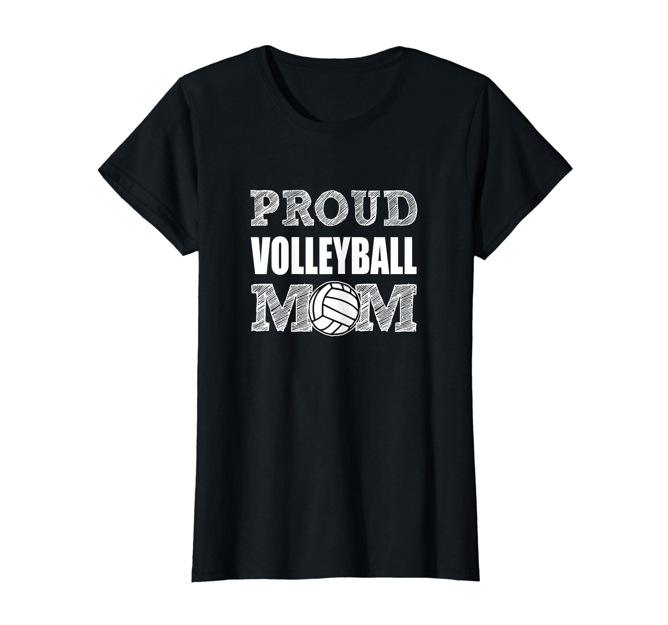 Proud Volleyball Mom Gift T-Shirt - Aesthetic Graphic for Adults - T-Shirt, Sweatshirt, Hoodie