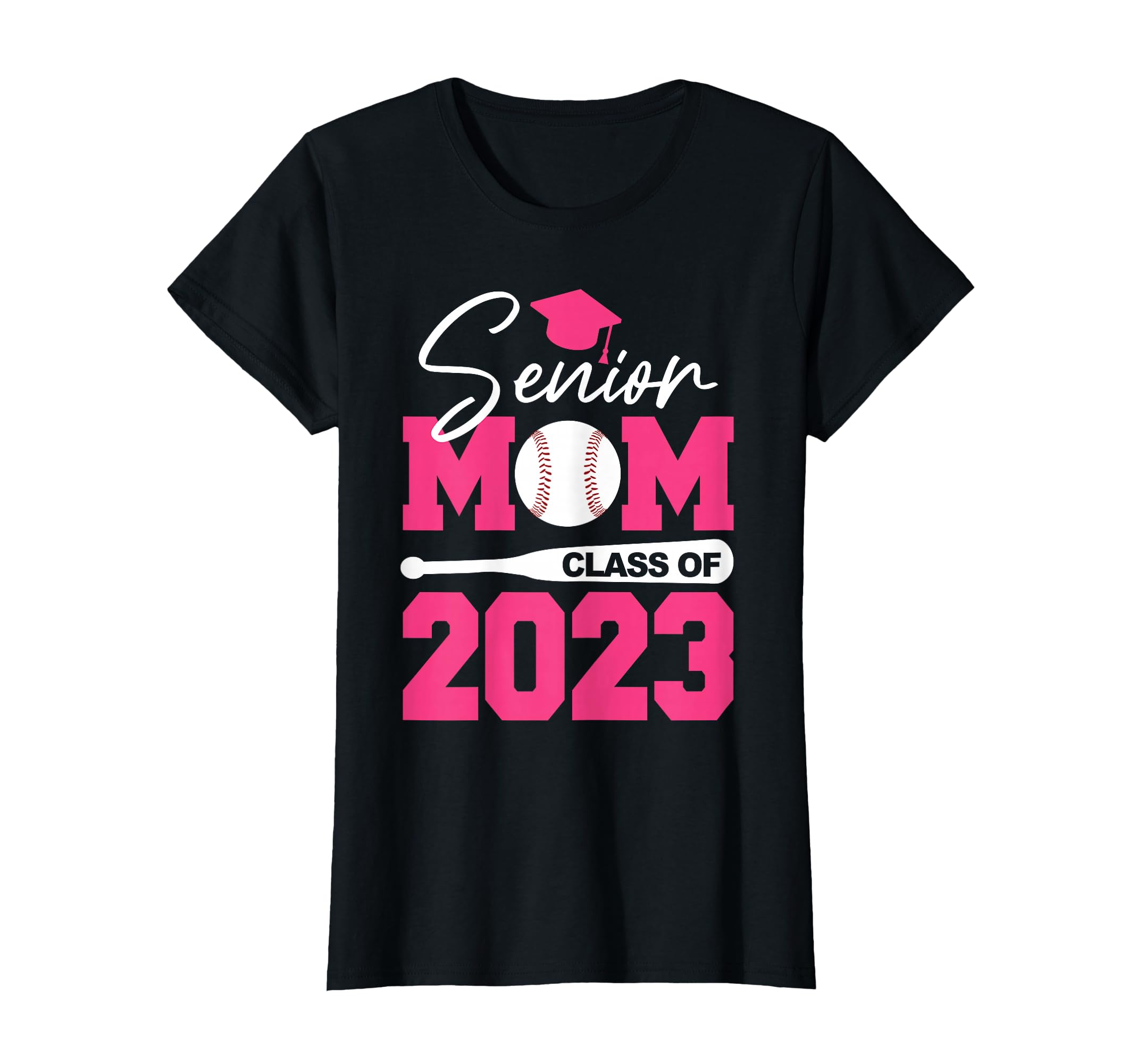 Senior Mom Class 2023 Baseball Graduate T-Shirt - Streetwear Style Unisex - T-Shirt, Sweatshirt, Hoodie