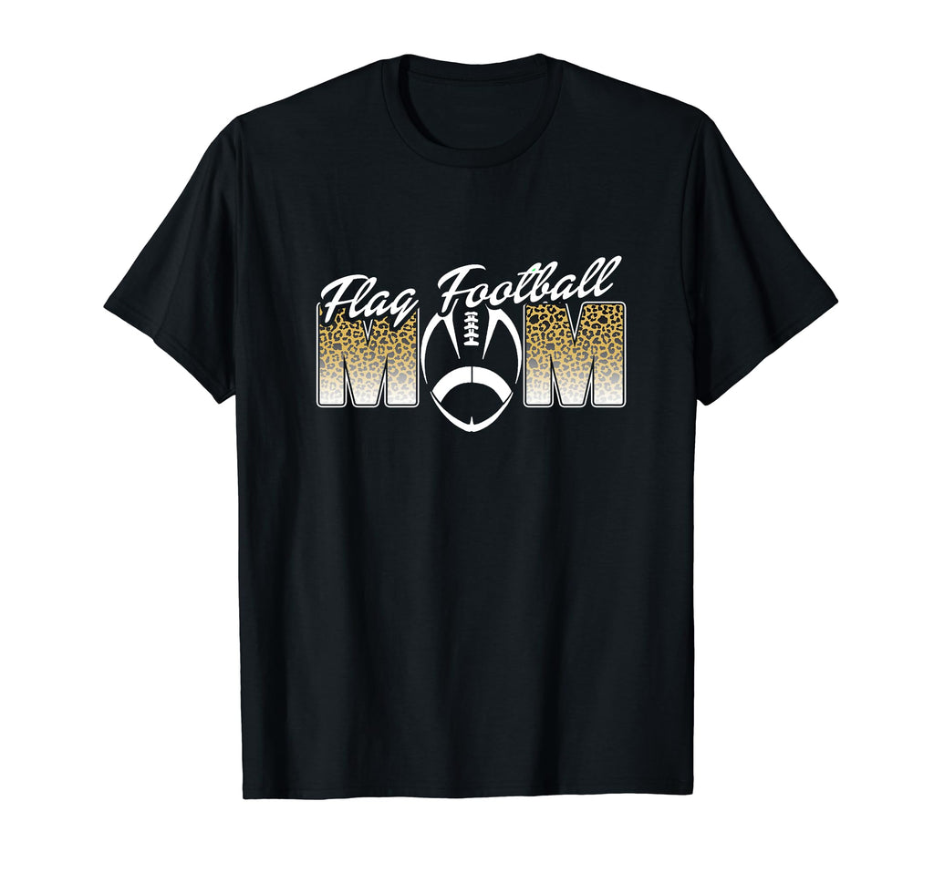 Flag Football Mom Sideline Day Game T-Shirt - Graphic Print for Adults - T-Shirt, Sweatshirt, Hoodie