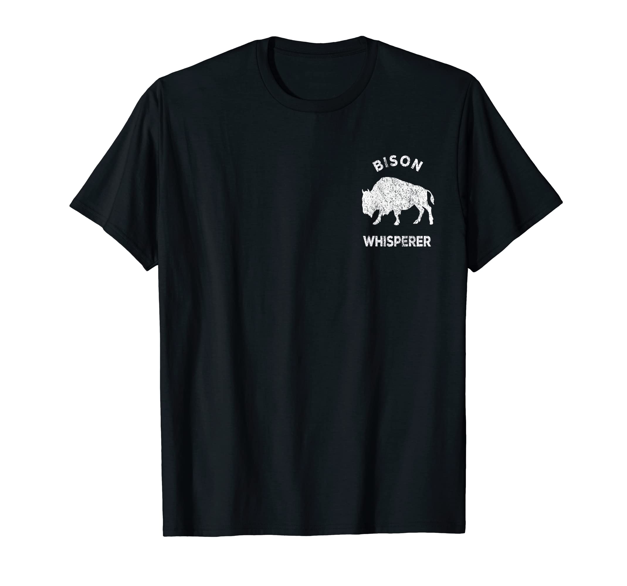 Bison Whisperer Funny Bison Lover T-Shirt - Novelty Apparel for Adults - T-Shirt, Sweatshirt, Hoodie