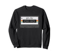 80S Mix Cassette Tape Illustration Sweatshirt - Minimalist Print Men Women - T-Shirt, Sweatshirt, Hoodie