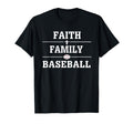 Faith Family Baseball T-Shirt - Casual Everyday Wear for Adults - T-Shirt, Sweatshirt, Hoodie