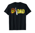 Number One Softball Dad Fathers Day T-Shirt - Custom Art Print for Adults - T-Shirt, Sweatshirt, Hoodie