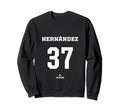 Teoscar Hernandez 37 Mlbpa Toronto Sweatshirt - Novelty Apparel for Adults - T-Shirt, Sweatshirt, Hoodie