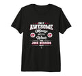 Jose Berrios Awesome Moms Tri Blend T-Shirt - Trendy Graphic for Adults - T-Shirt, Sweatshirt, Hoodie