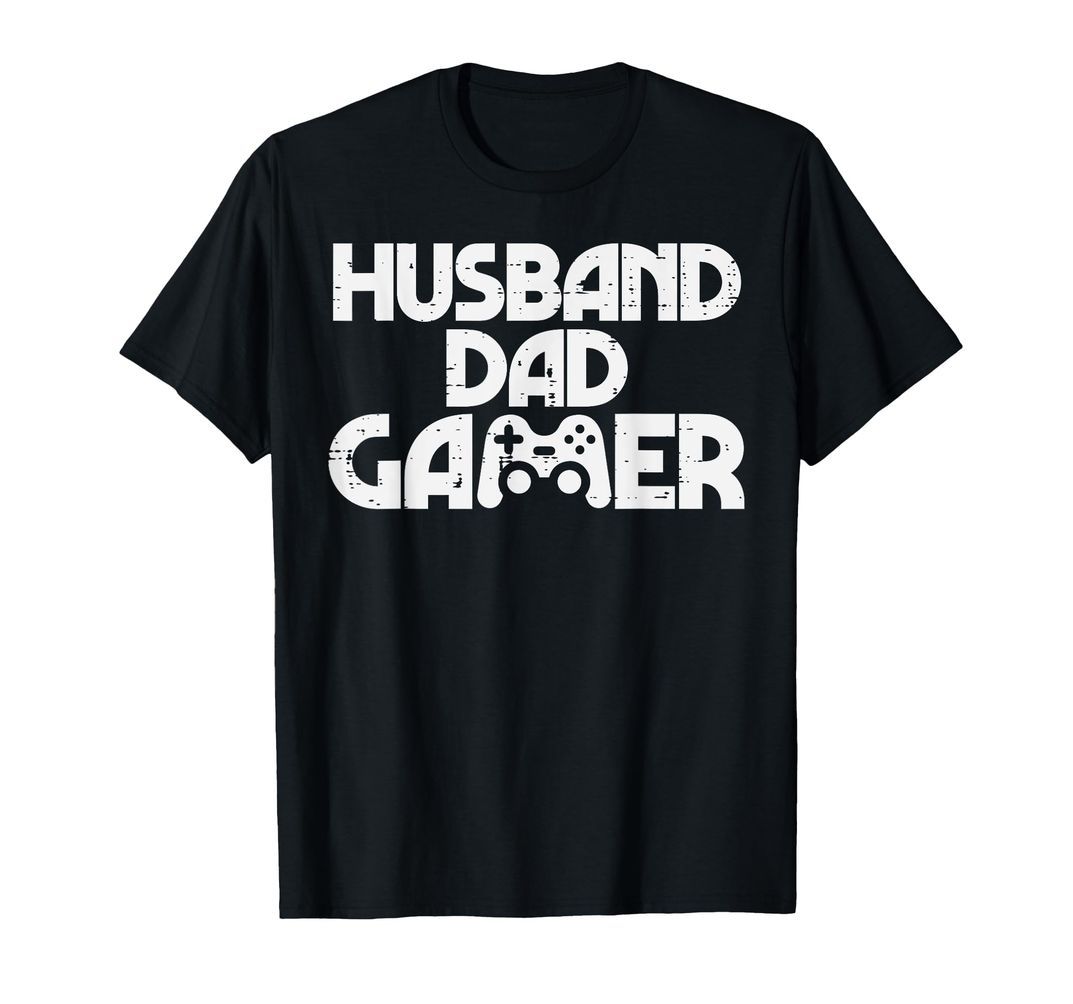 Husband Dad Gamer Gaming Video Game T-Shirt - Minimalist Print Men Women - T-Shirt, Sweatshirt, Hoodie