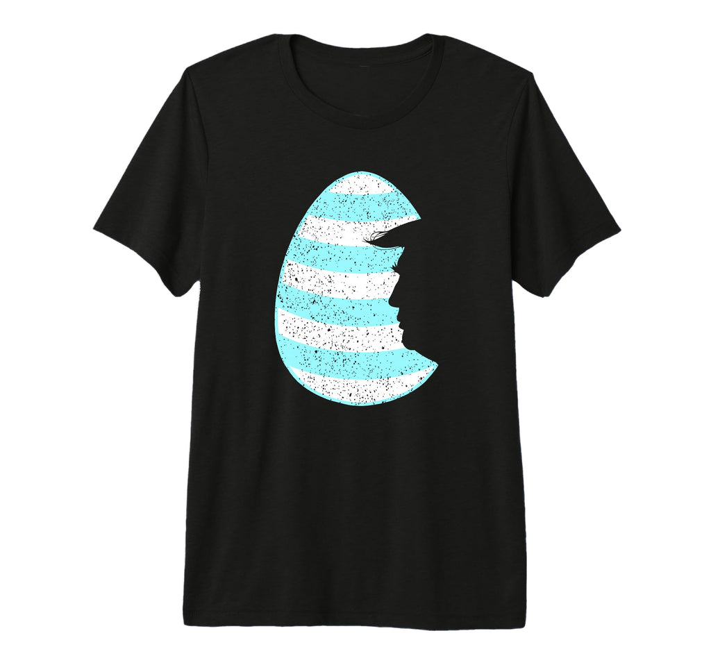 Trump Easter Egg Funny Distressed Tri T-Shirt - Minimalist Print Unisex - T-Shirt, Sweatshirt, Hoodie