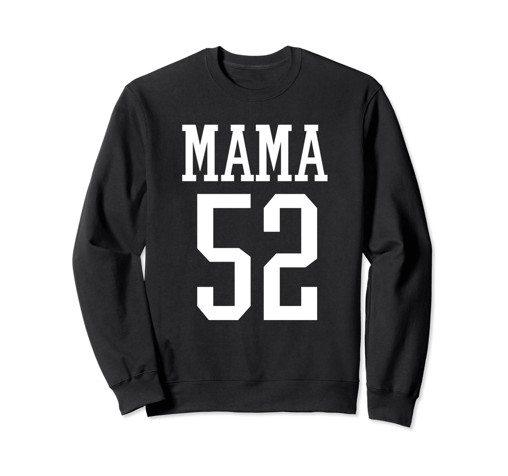 Number 52 Mama Biggest Fan Sweatshirt - Aesthetic Graphic for Adults - T-Shirt, Sweatshirt, Hoodie