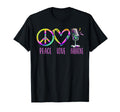 Karaoke Singer Tie Dye Peace Love T-Shirt - Casual Everyday Wear Unisex - T-Shirt, Sweatshirt, Hoodie