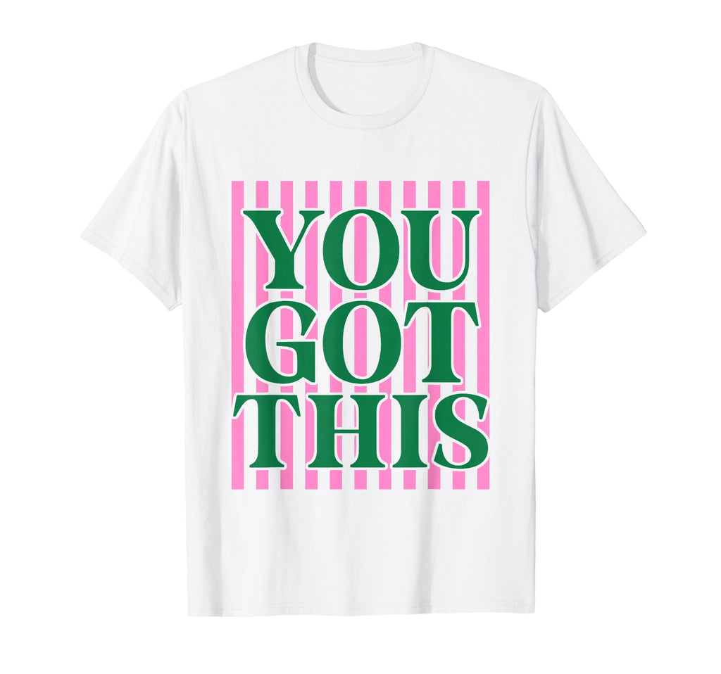 Stripes You Got This Test Day Testing T-Shirt - Minimalist Print Unisex - T-Shirt, Sweatshirt, Hoodie