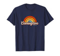 Covington Georgia Ga Rainbow 70S T-Shirt - Custom Art Print Unisex - T-Shirt, Sweatshirt, Hoodie