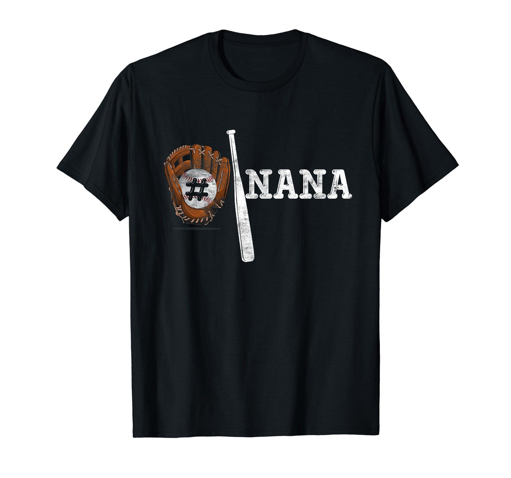 Number One Baseball Nana Mothers Day T-Shirt - Novelty Apparel for Adults - T-Shirt, Sweatshirt, Hoodie