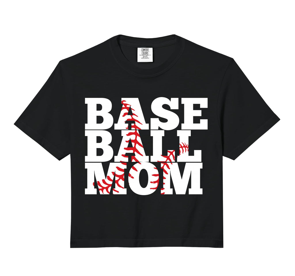 Baseball Mom Baseball Mother Comfort Hoodie - Novelty Apparel for Adults - T-Shirt, Sweatshirt, Hoodie