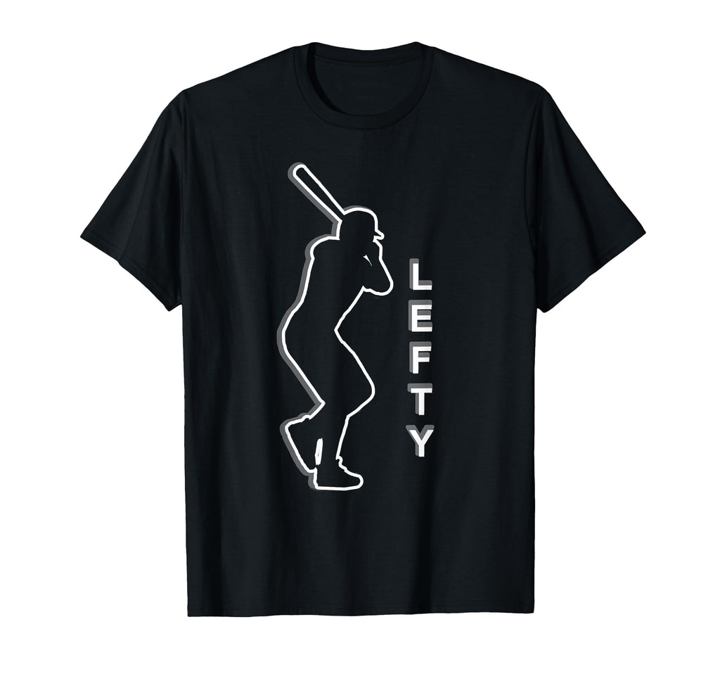 Baseball Softball Lefty Pride Left T-Shirt - Aesthetic Graphic Men Women - T-Shirt, Sweatshirt, Hoodie