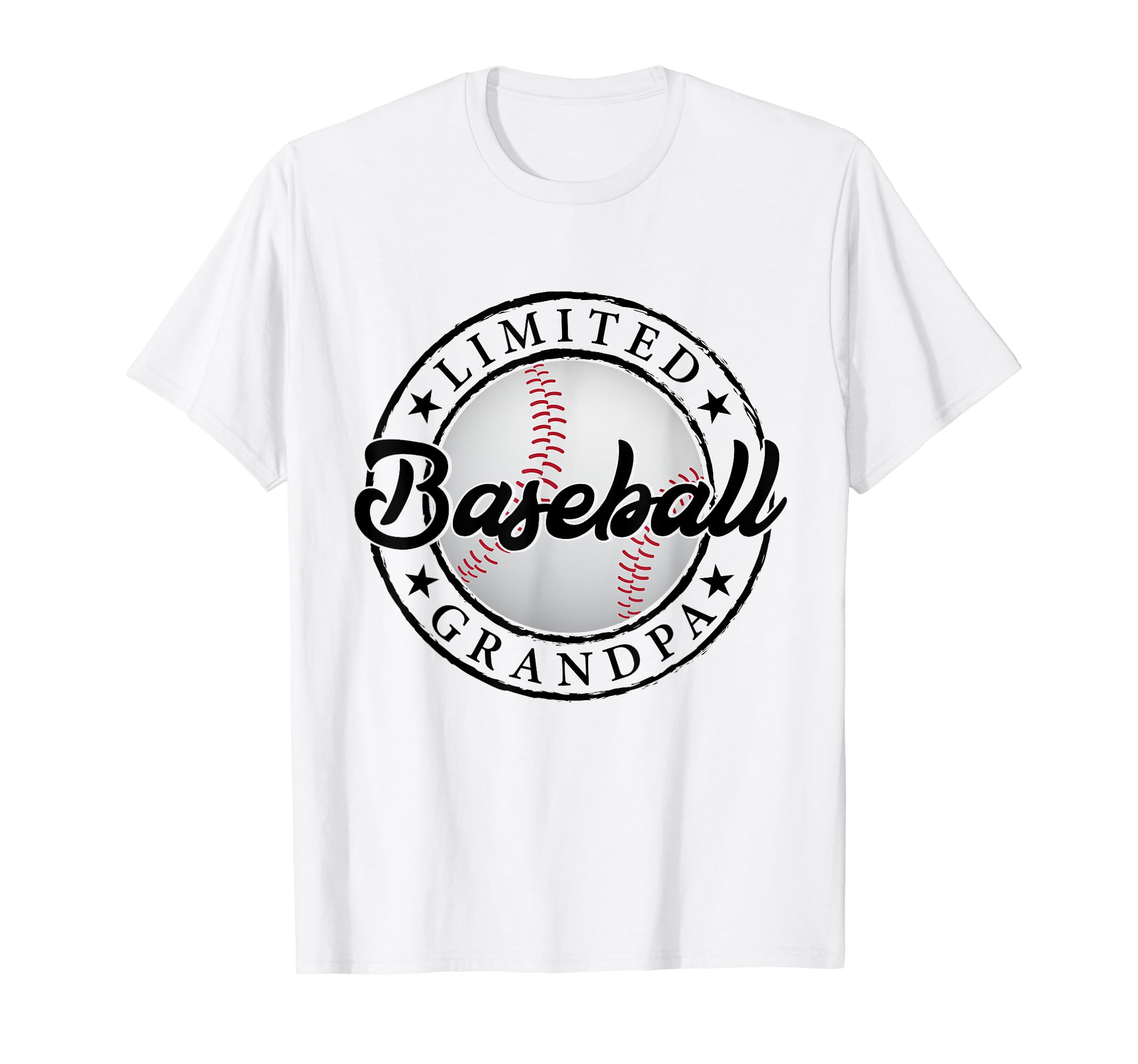 Baseball Grandpa Funny Fathers Day T-Shirt - Custom Art Print for Adults - T-Shirt, Sweatshirt, Hoodie