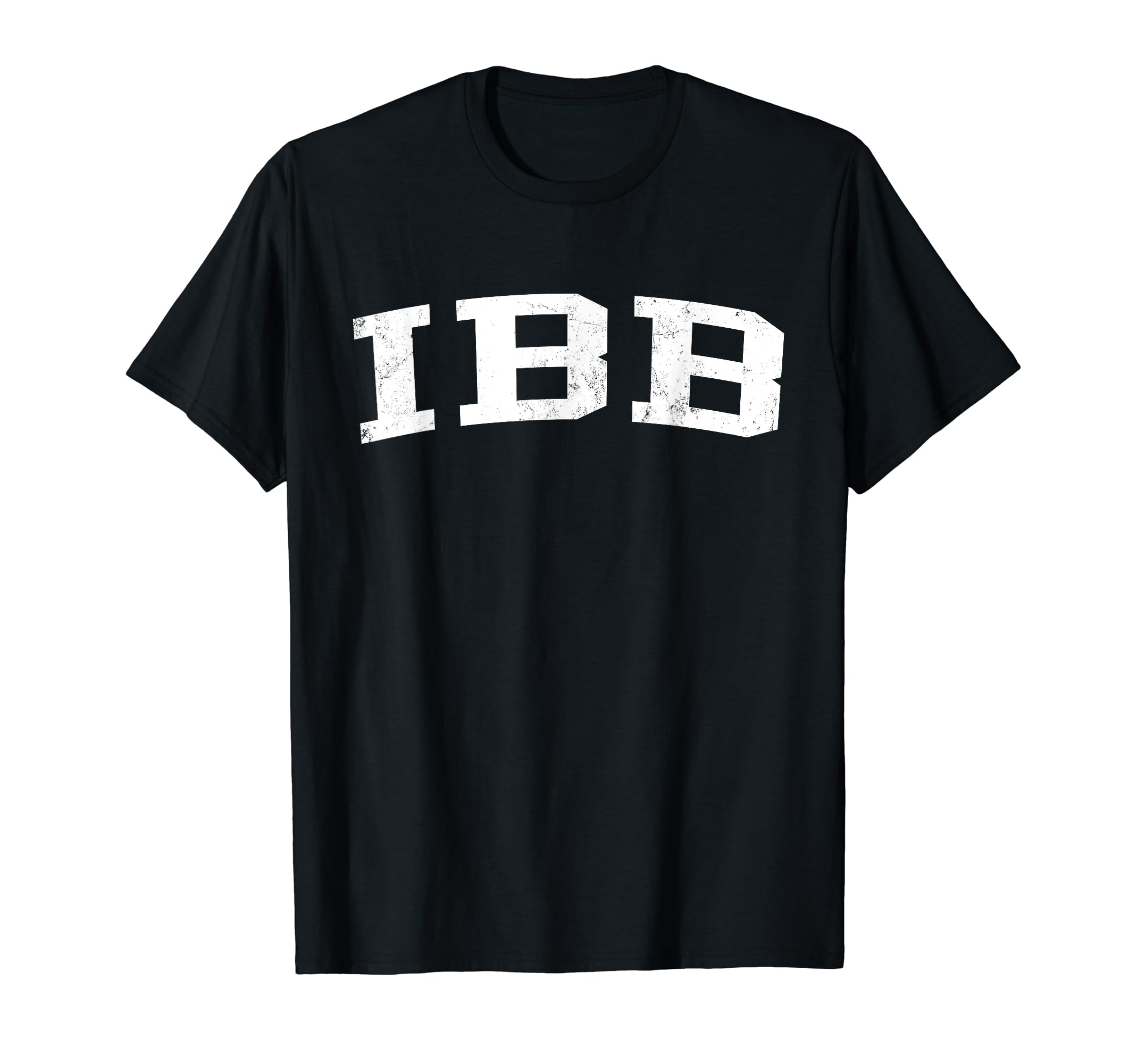 Ibb Yemen Distressed White Varsity T-Shirt - Graphic Print for Adults - T-Shirt, Sweatshirt, Hoodie