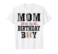Mom Birthday Baseball Lover First T-Shirt - Aesthetic Graphic Unisex - T-Shirt, Sweatshirt, Hoodie