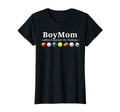 Mom Surrounded Balls Mothers Day T-Shirt - Minimalist Print Men Women - T-Shirt, Sweatshirt, Hoodie