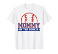 Mommy Rookie 1St Birthday Baseball T-Shirt - Trendy Graphic for Adults - T-Shirt, Sweatshirt, Hoodie