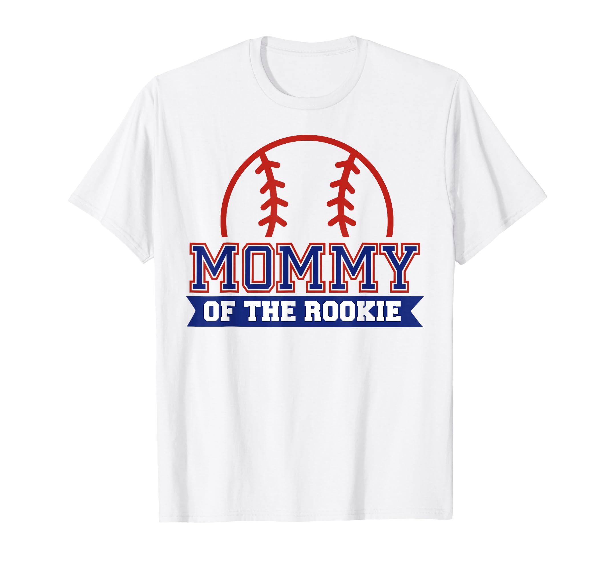 Mommy Rookie 1St Birthday Baseball T-Shirt - Trendy Graphic for Adults - T-Shirt, Sweatshirt, Hoodie